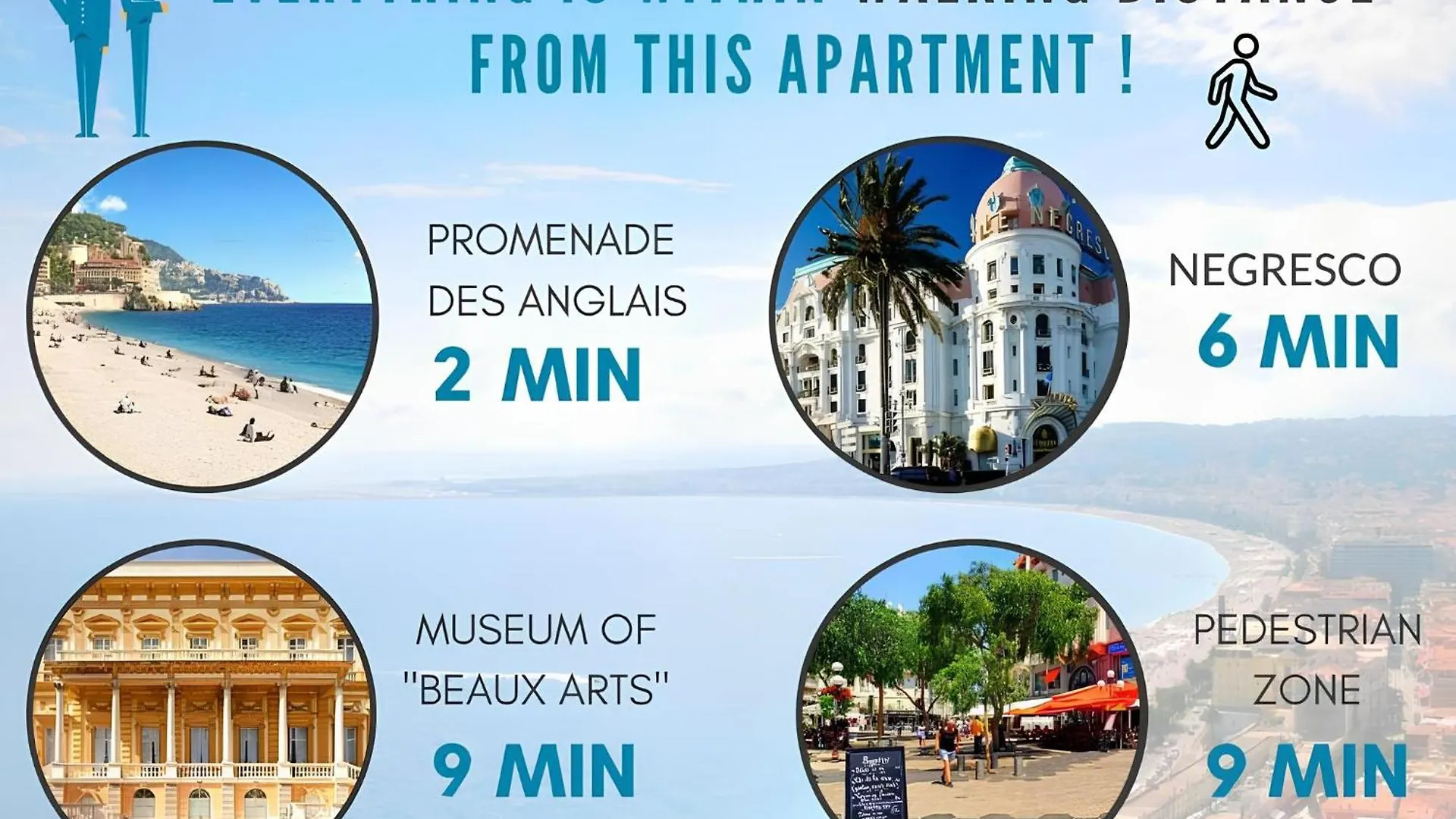 Apartment Appartement Claudia - Central - Very Close To Sea - Calm - Ac Nice